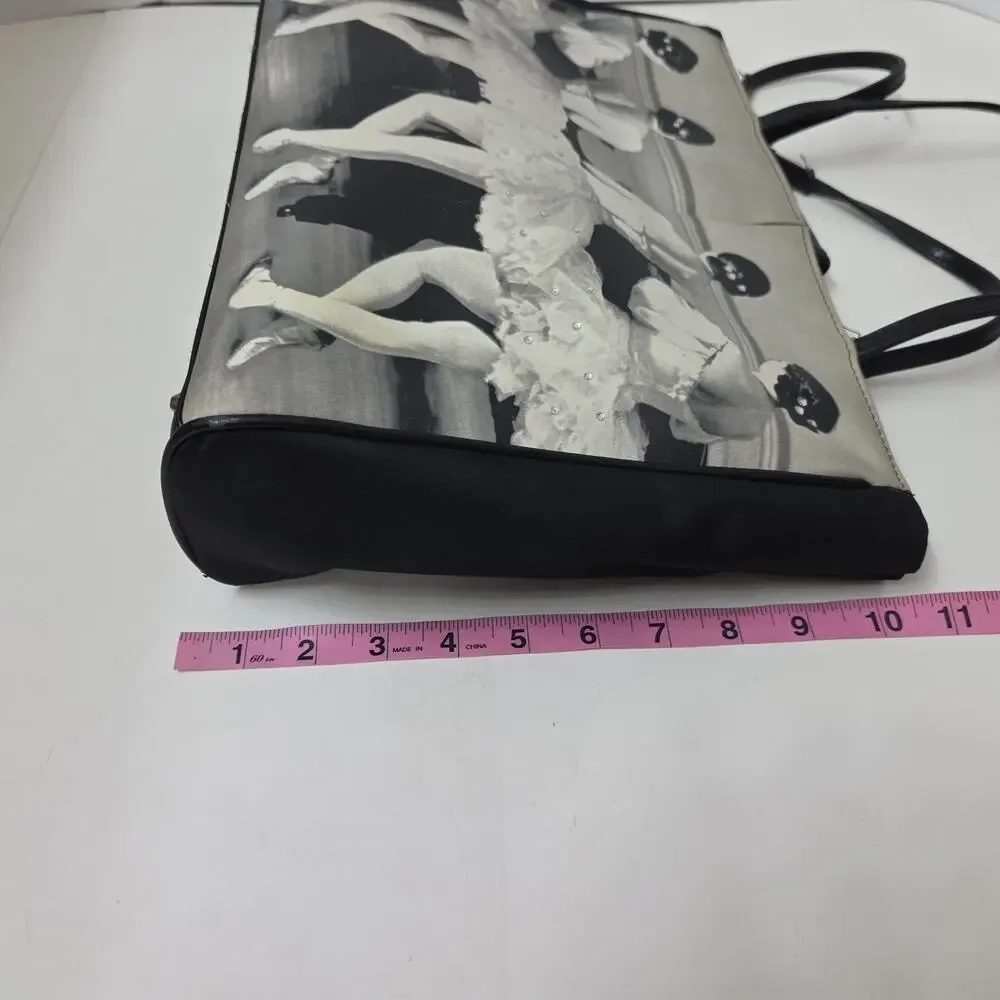 Vintage Life Magazine Black And White Ballerina Bag
